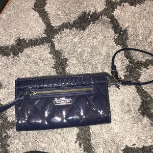 Hardly used Coach wallet/wristlet